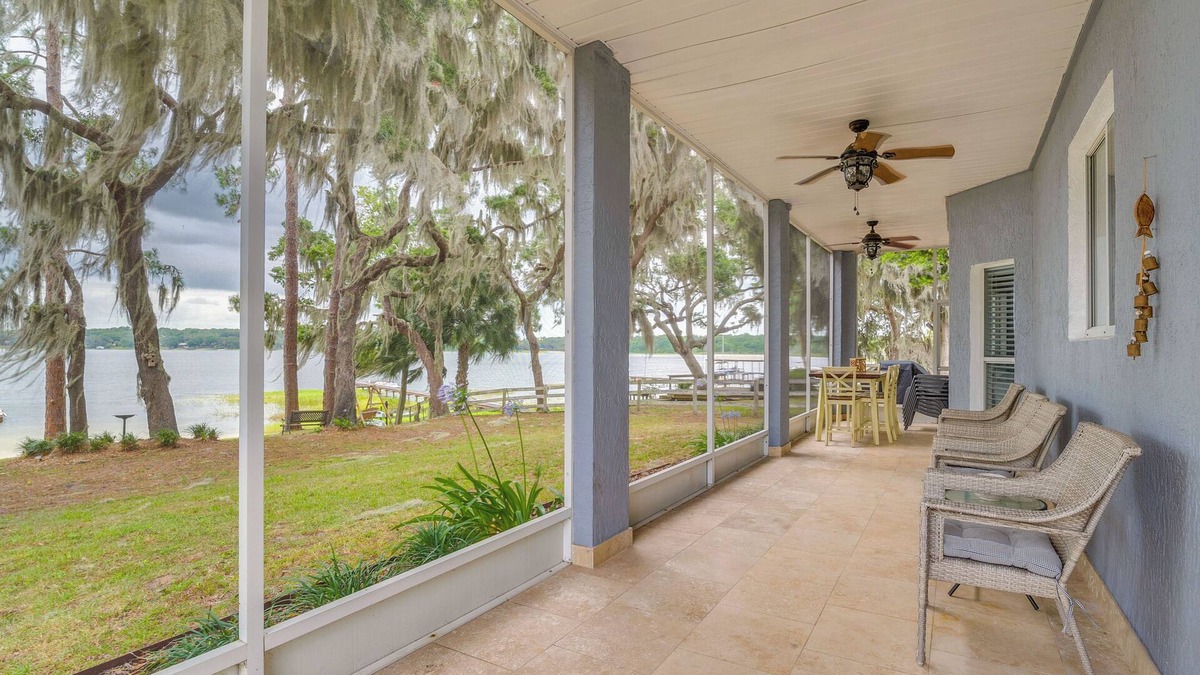 Summerfield House | Private Beach at Lakefront Summerfield Getaway!