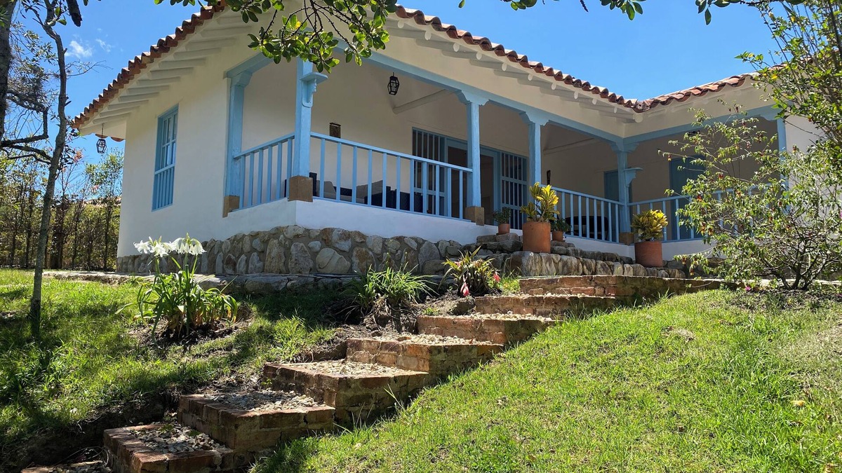 Villa de Leyva Cottage | Private cottage | Pet friendly, garden and mountain view