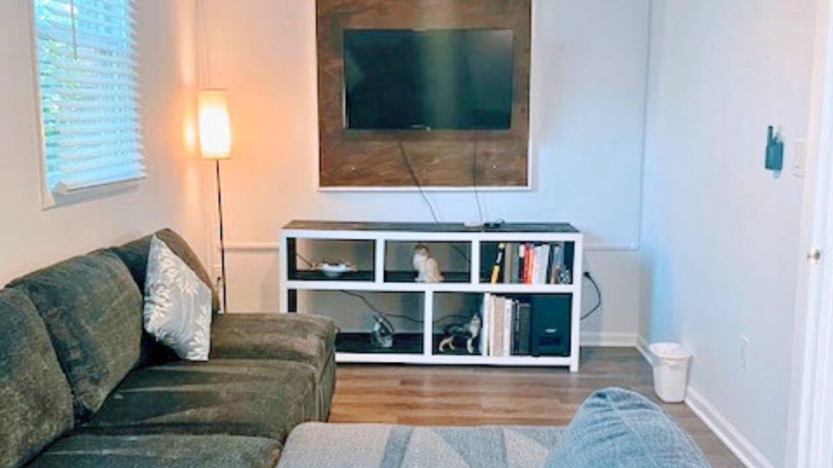 Arlington Apartment | Private & Cozy Basement APT Near D.C. – Pet Friendly, King Bed, Kitchen & More!