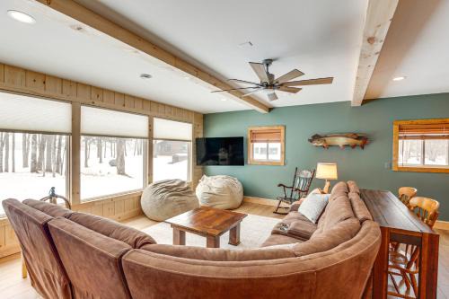 Park Falls House | Private Dock, BBQ Ready Lakefront Fifield Home!