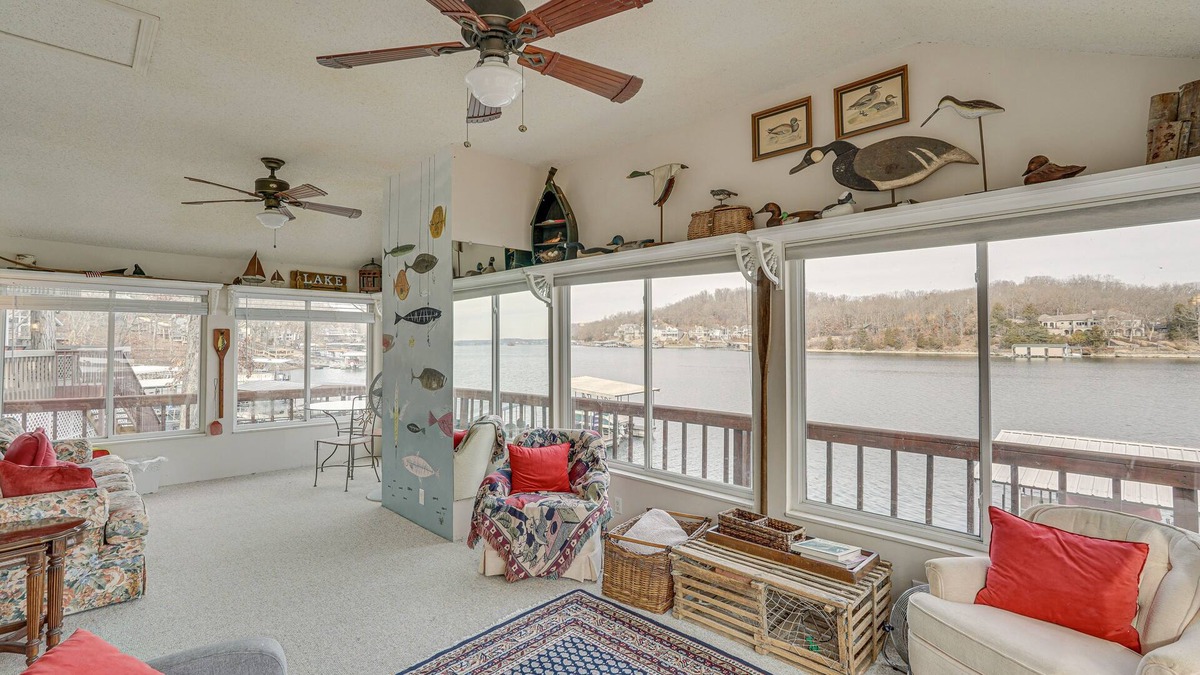 Sunrise Beach House | Private Dock: Lake of the Ozarks Hideaway!