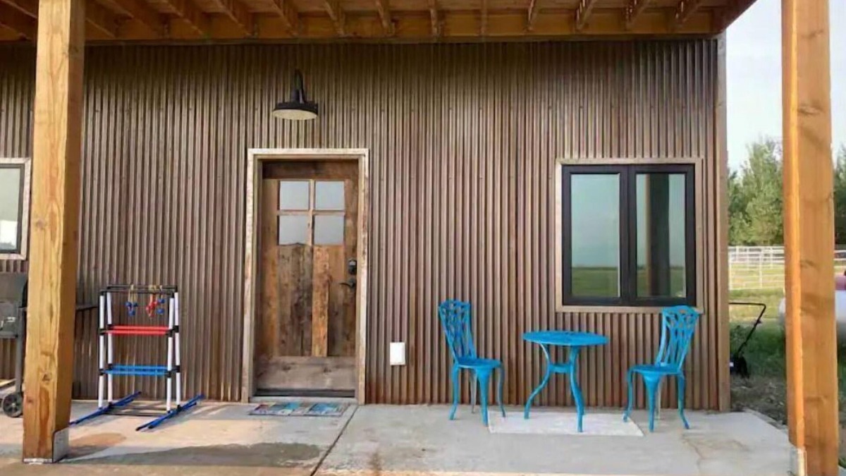 Driggs Apartment | Private farm house lock off on sheep farm with salt hot tub