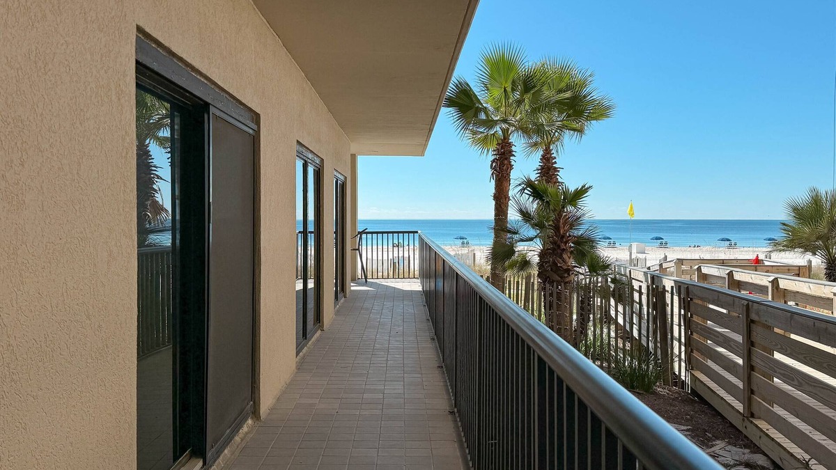 Orange Beach Condo | Private Gulf Front Balcony | Prime Orange Beach Location | The Palms | My Beach Getaways