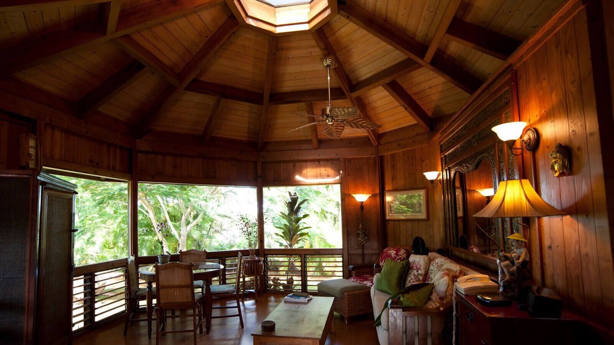 Kilauea Cottage | Private Handcrafted Cottage, Walk to Secluded Beach, Hot Tub, Tandem Kayak, WiFi