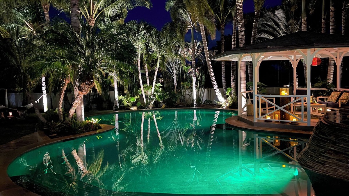 Kihei House | PRIVATE HOME on a lush half acre, Kihei Oasis boasts a 40k gallon heated pool!