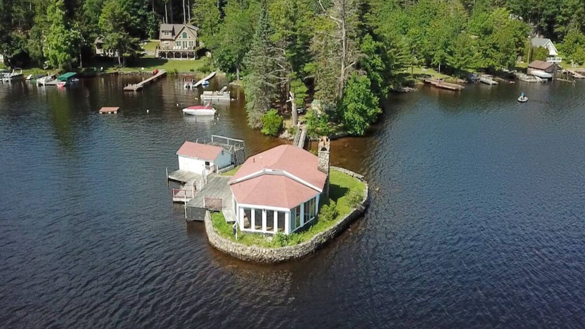 Otis Cottage | Private Island - Largest Fresh Water Reservoir in Mass