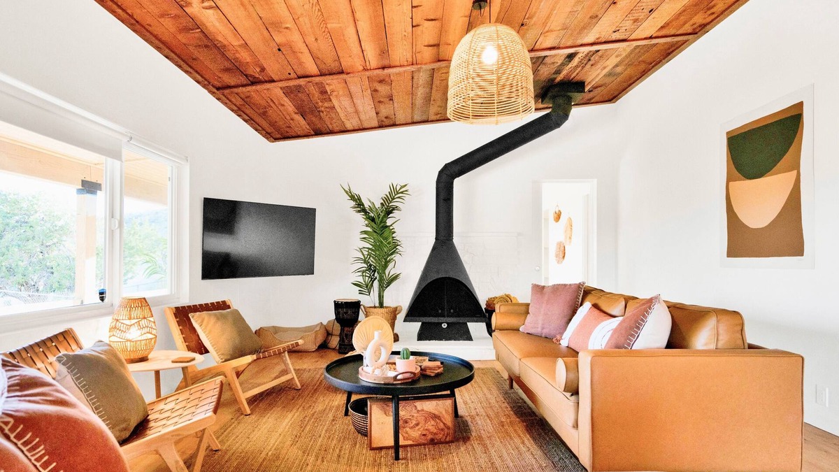 Yucca Valley House | Private Joshua Tree Oasis with Jacuzzi, Yoga Sanctuary, Fire Pit, pet friendly