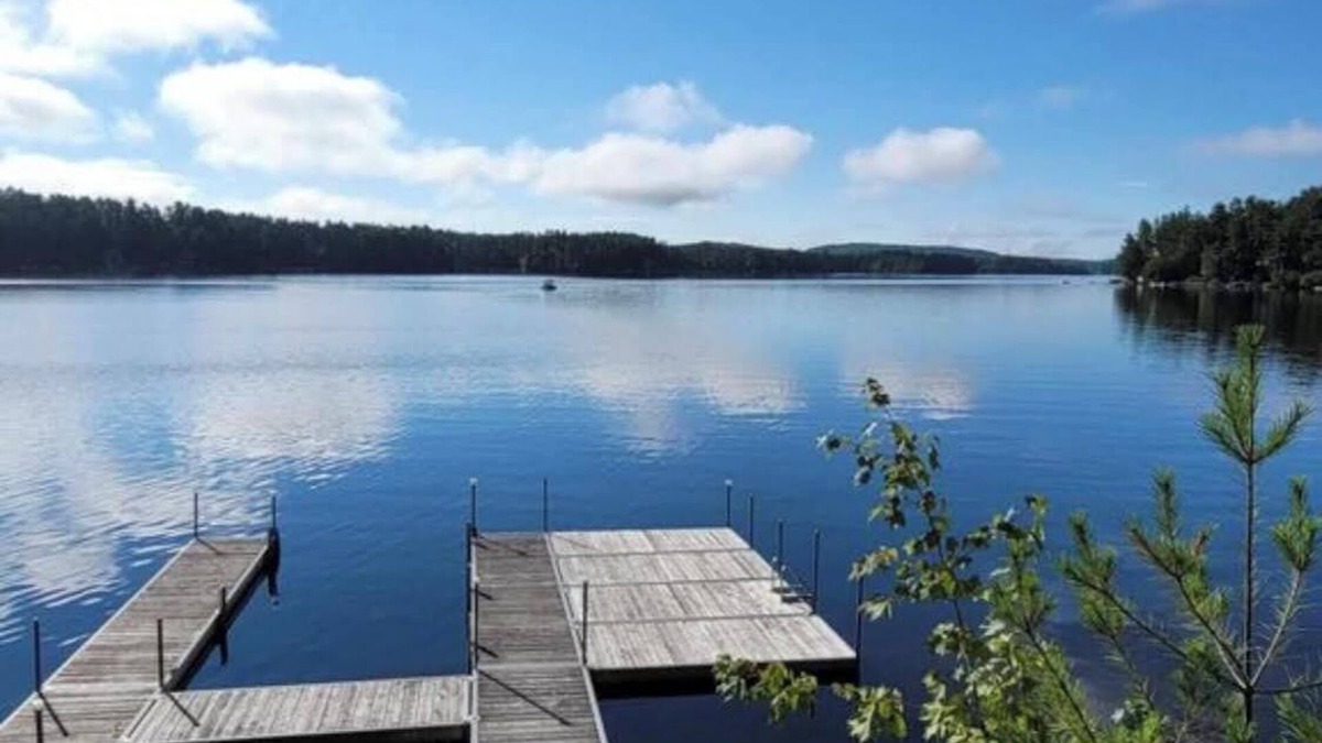 Shapleigh House | Private Lake House with Docks & Views for Days