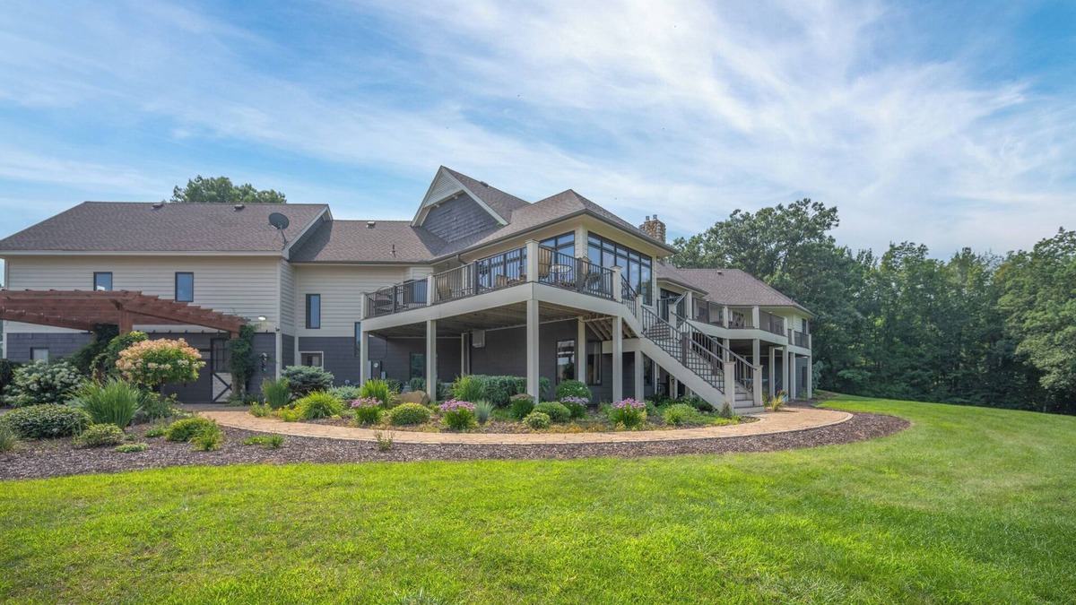 Amery House | Private Lower Level Rental on Bear Trap Lake 4 Beds 2 Baths on 6 Acres