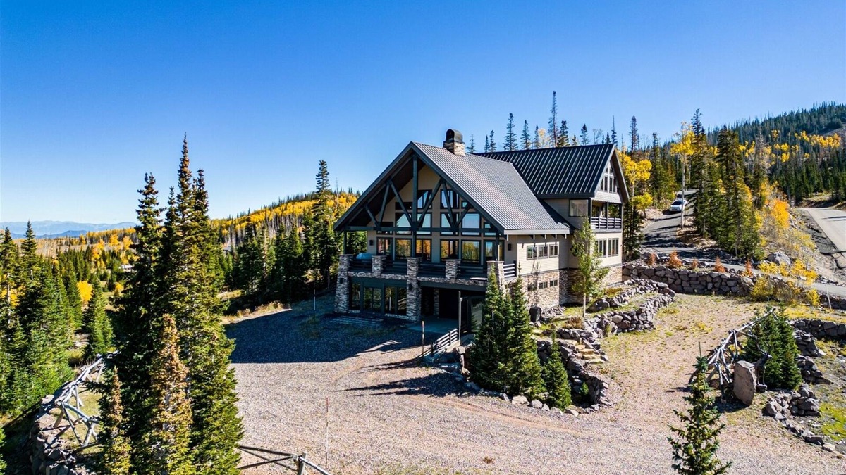 Brian Head House | Private Luxurious Estate in Brian Head indoor spa, gas fireplaces, movie theater