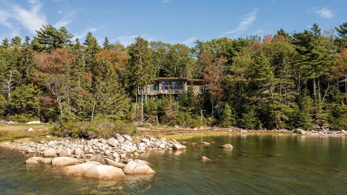 Mount Desert House | Private Oceanfront "Coppertop" house, Acadia National Park