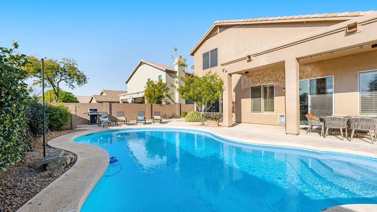 Tatum Ranch House | Private pool home with walled yard, firepit, grill & lanai - dog-friendly