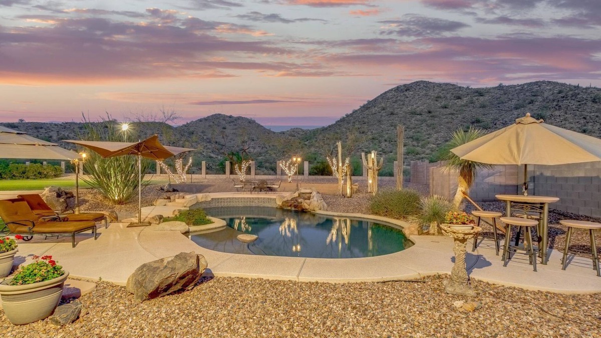 Peoria Villa | Private Retreat Center - Sonoran Desert Mountain Villa sleeps up to 18