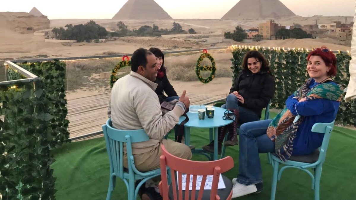 Kafrat al Jabal Bed & Breakfast | Private Room With Pyramids View 2