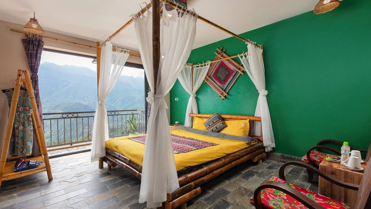 Sa Pa House | Private room with Mountain View in Sapa central
