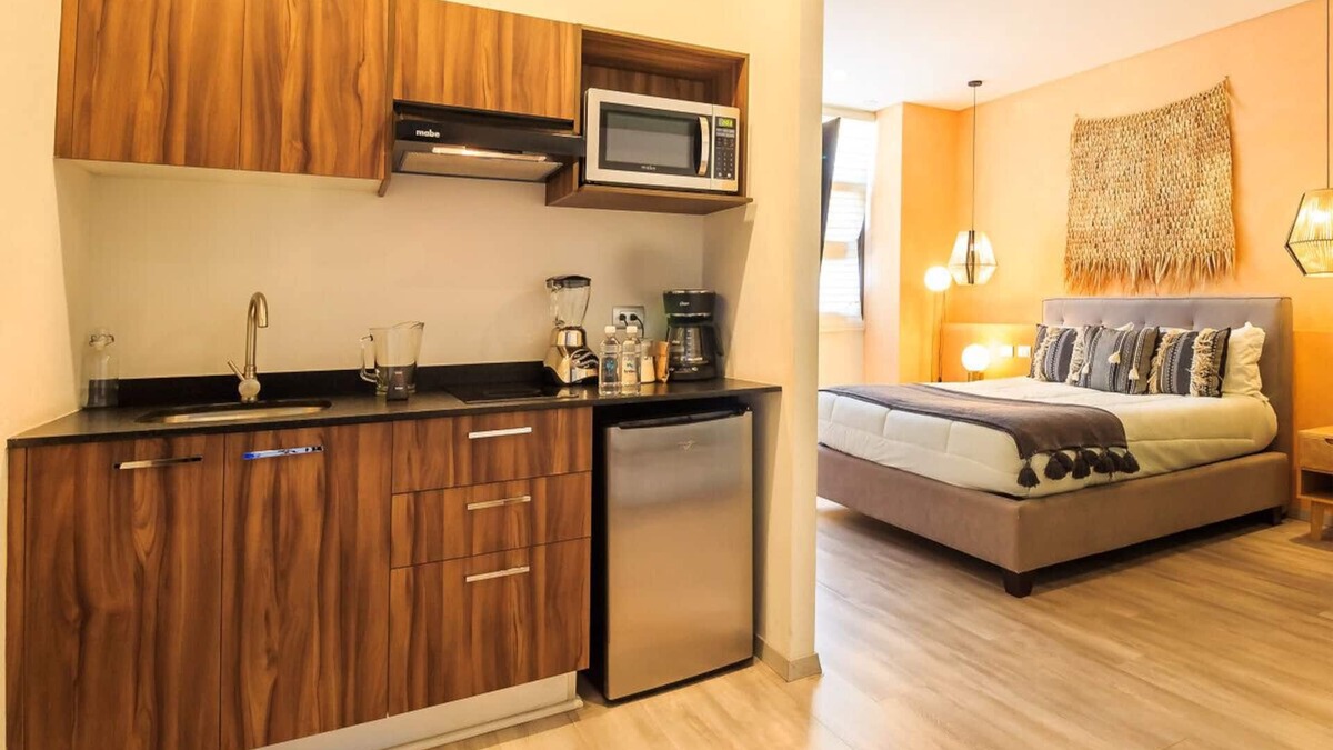 Financial District Apartment | Private Suite w/Incredible View & Pool | 1 BD | Tribu Sonata