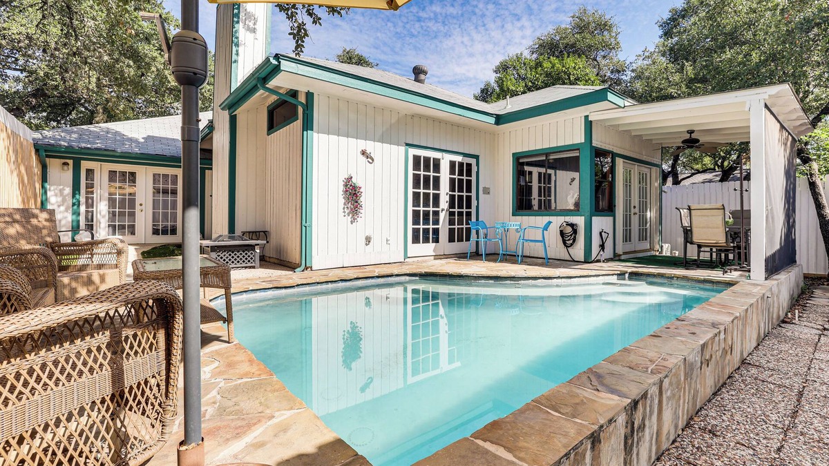 Wetmore House | Private Yard w/Pool: Quiet Getaway in San Antonio