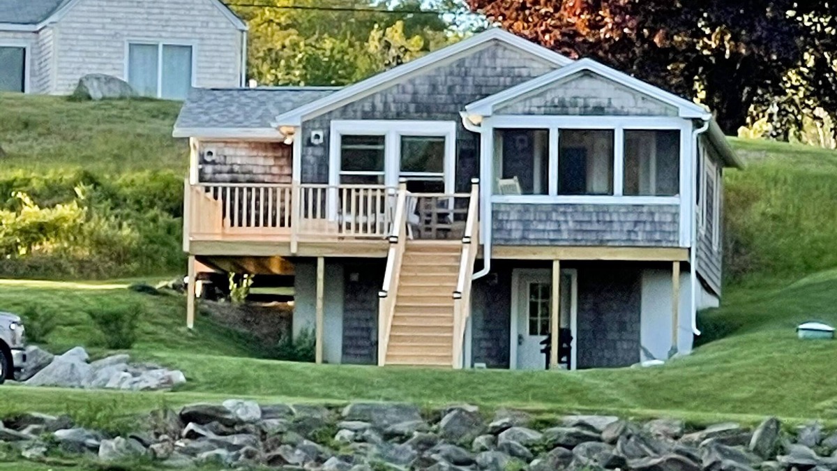 Belfast House | Privately owned water view cottage with fabulous views of Penobscot Bay!