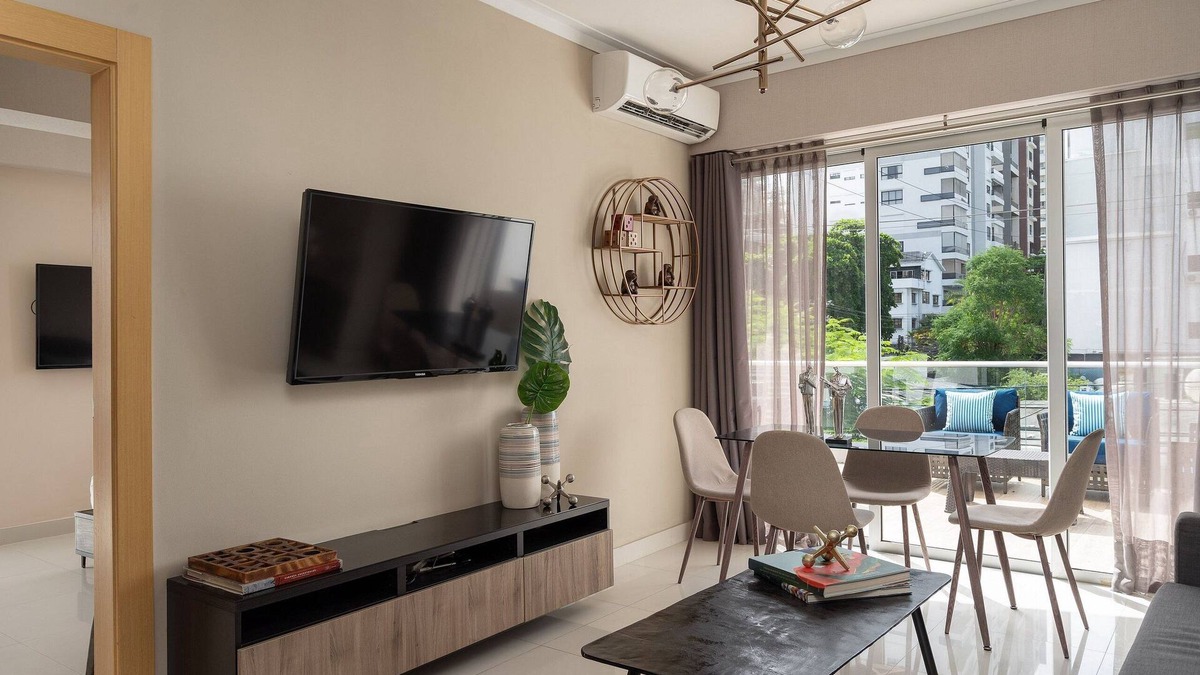 Downtown Santo Domingo Apartment | PrivateTerrace-bestlocation*Jacuzzi-A/C-YellowKey*