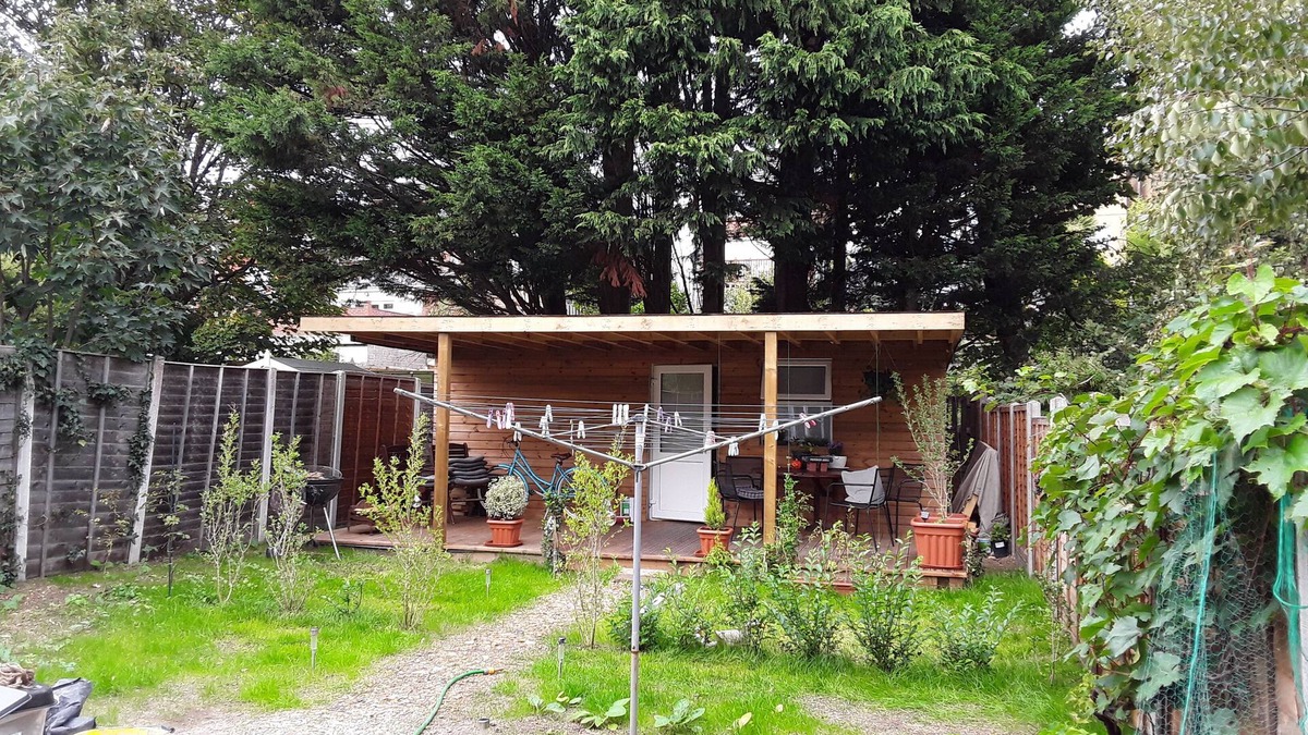 Bournemouth Cabin | Privet Annexe/garden room/studio /underfloor heating