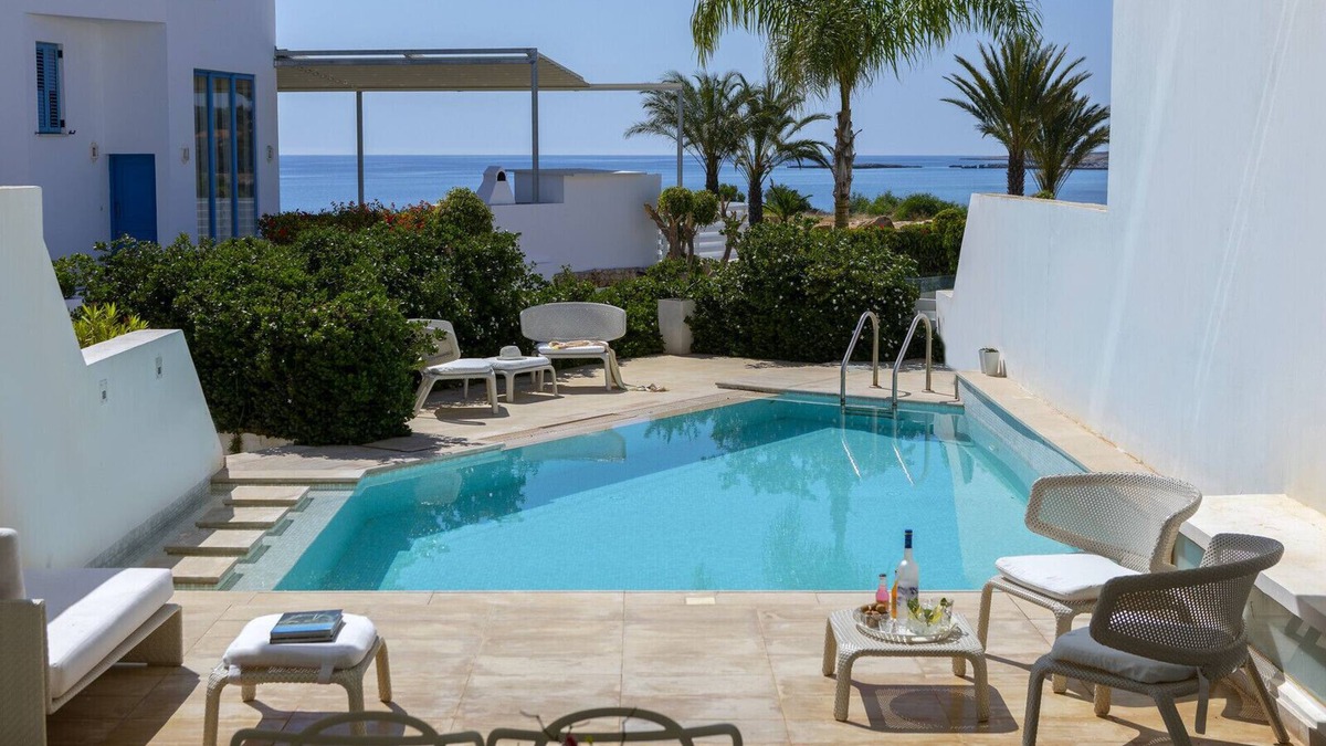 Protaras Villa | Protaras Fig Tree Bay Sea View Villa Kalena