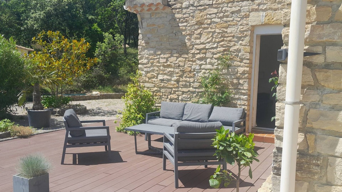 Saint-Alexandre Villa | Provençal stone villa, calm and unobstructed view!