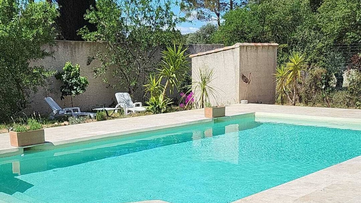 Balaruc-les-Bains House | Provencal house 5min walk from the Etang de Thau and 8 min Sète by car