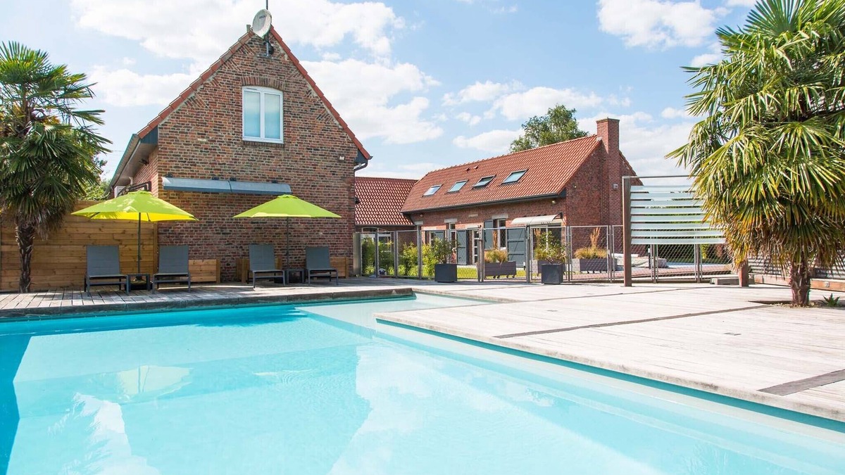 La Chapelle-d'Armentieres Apartment | Prox. Lille - Studio 2 pers terrace and pool