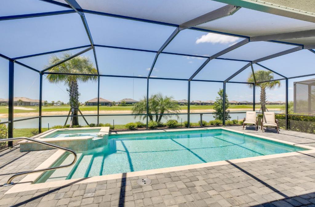 Punta Gorda House | Punta Gorda Home with Lanai and Golf Course View!