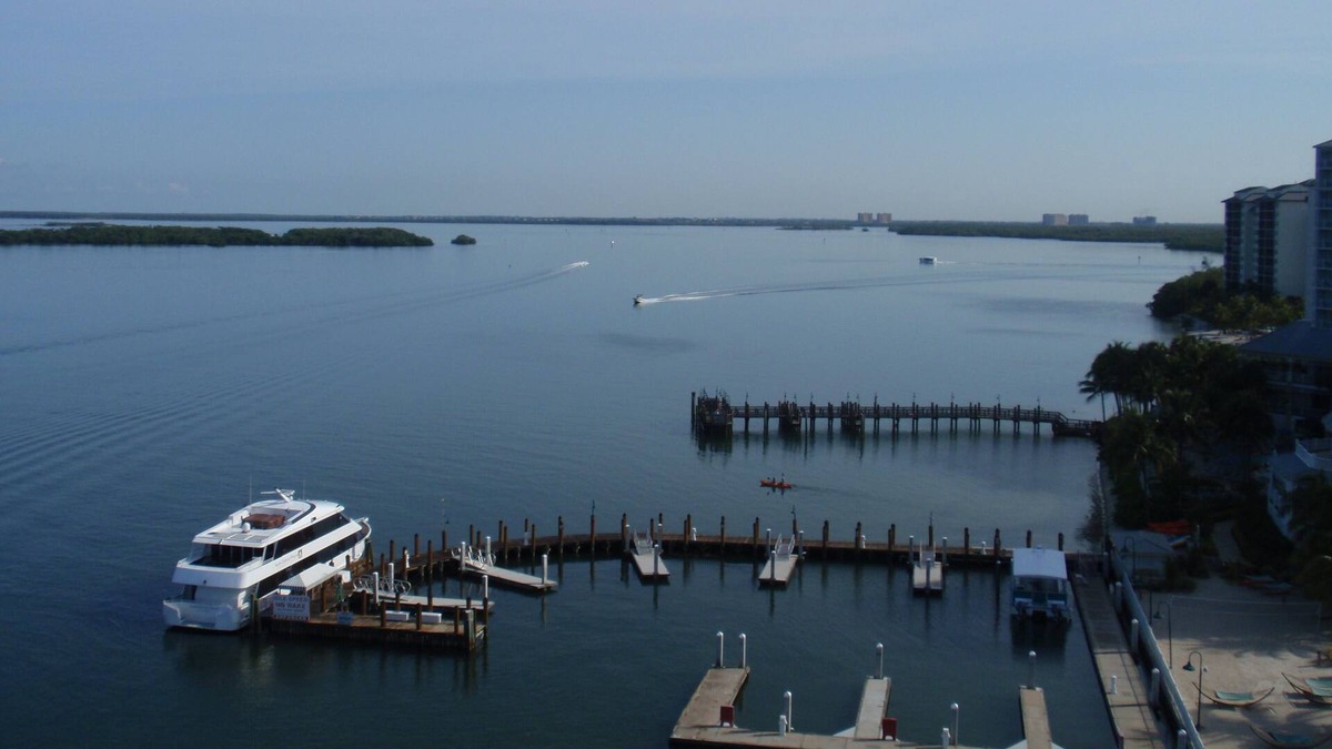 Punta Rassa Condo | Punta Rassa, 10th FL End Unit, Spectacular Views Of Water, Wildlife & Sunsets