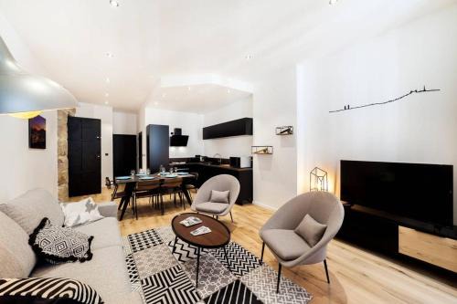 Terreaux - Bat d'argent Apartment | Pur bonheur Hôtel de ville - clim et balnéo AIL