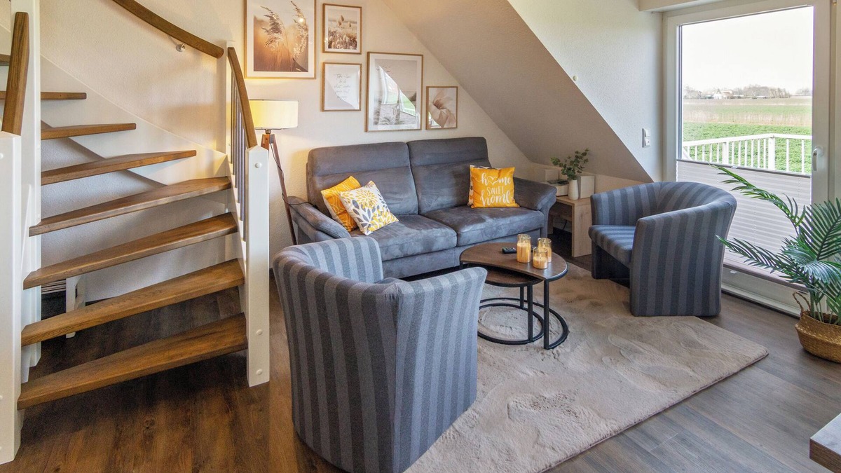 Neßmersiel Apartment | "Pure relaxation: Modern Waterkant vacation apartment with far-reaching views and comfort!"