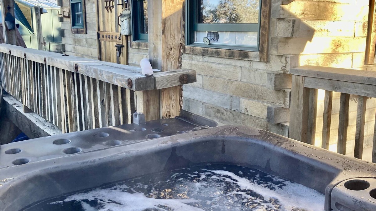 Woodland Park Cabin | PVP53 Luxury Tiny Cabin Overlooking Scenic Views — With Private Hot Tub!