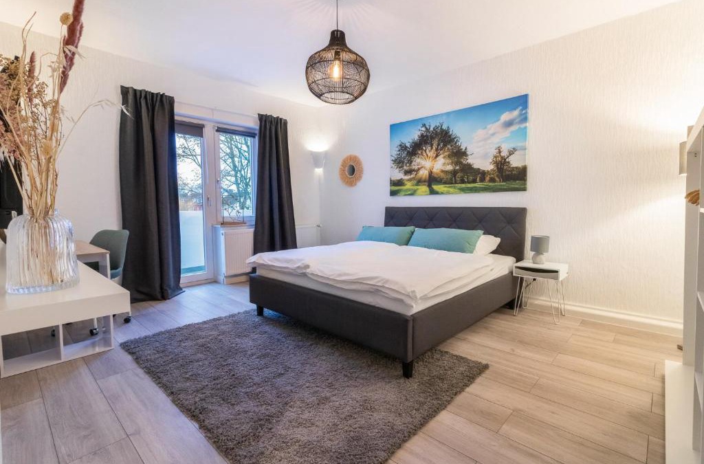 Hamme Zentrum Apartment | Q-FLATS Bochum-Hamme - verkehrsgünstig und komfortabel