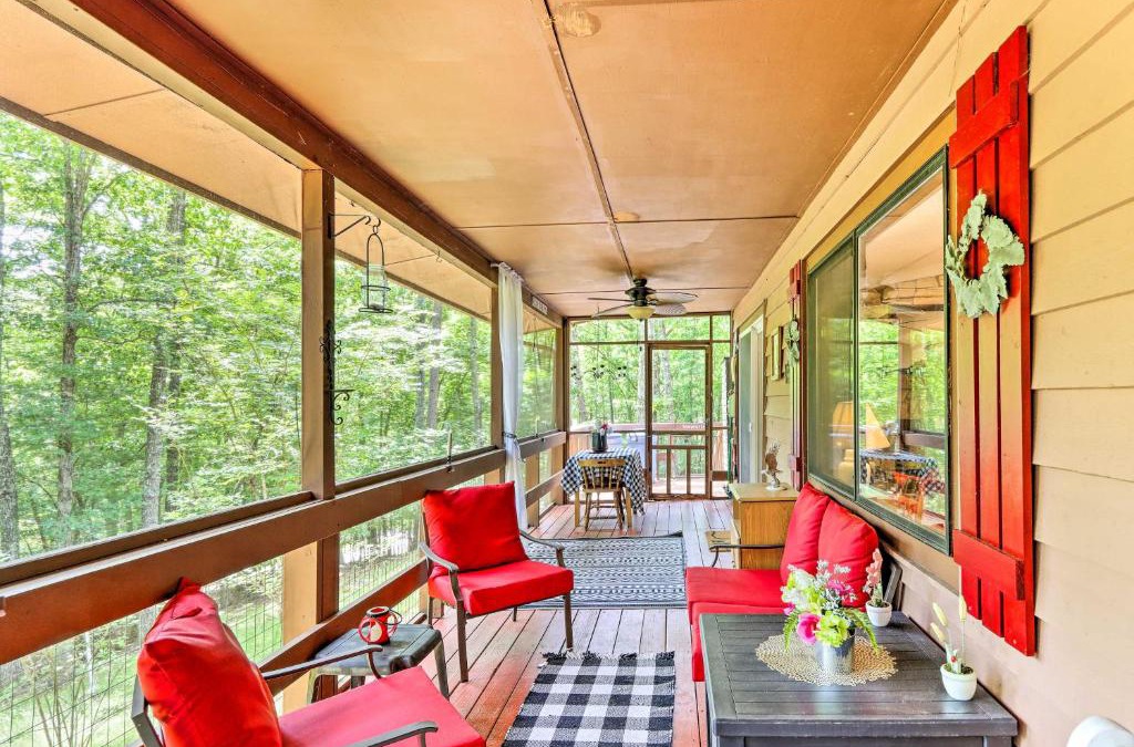 Murphy House | Quaint Murphy Cabin in Serene Wooded Setting!