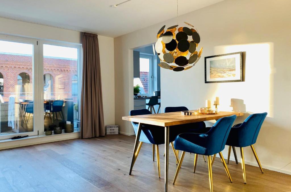 Eckernfoerde Apartment | Quartier Hafenspitze Ferienwohnung "JungfernEcke"