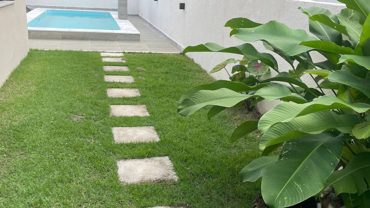 Aratuba House | Quarto na praia com cama de casal