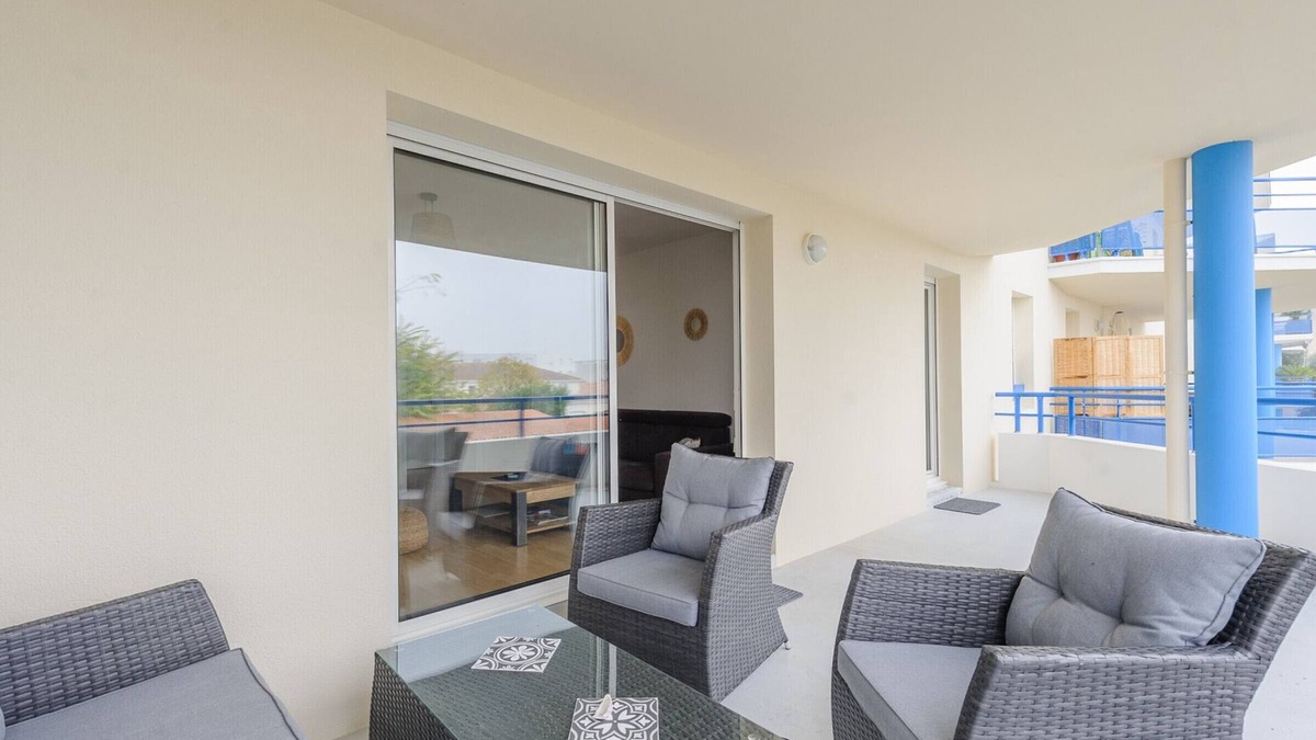 Aytre Apartment | Quiet Apartment with Large Terrace Near La Rochelle, Aytré