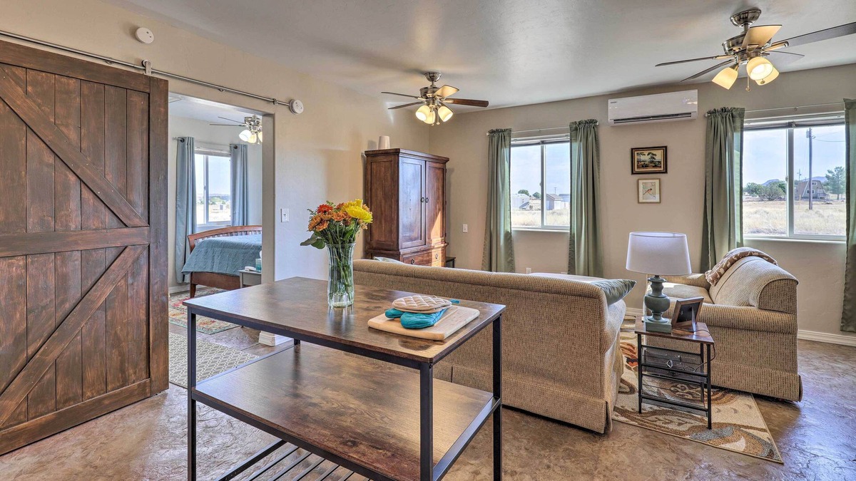 Paulden Apartment | Quiet High Country Haven ~ 6 Miles to Chino Valley