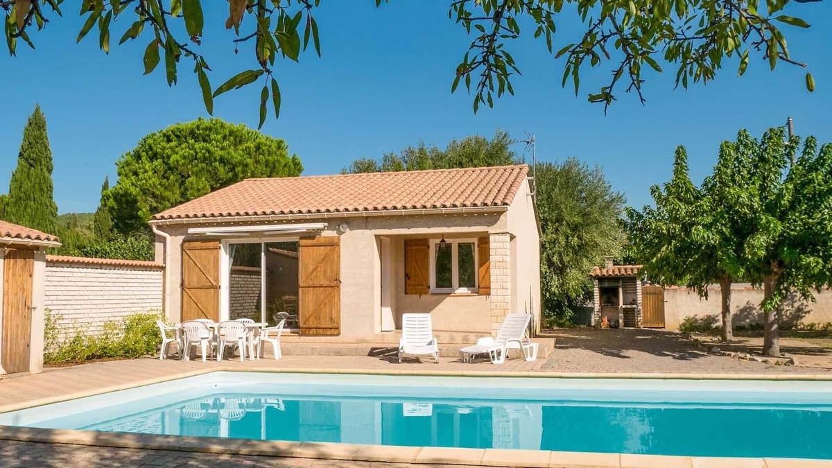 Argeliers House | Quiet house classified 3* with private pool near shops and canal du midi
