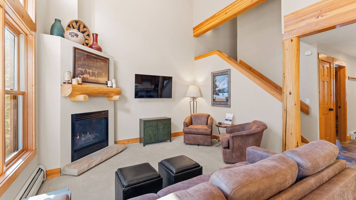 Keystone House | Quiet Keystone Getaway w/Great Views from Balcony & Mins from Resort Shuttle