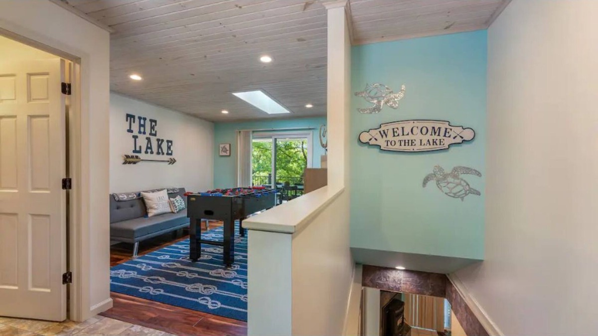 Linn Creek House | Quiet Lakefront - Hot Tub! H2O Toys! Pet Friendly!