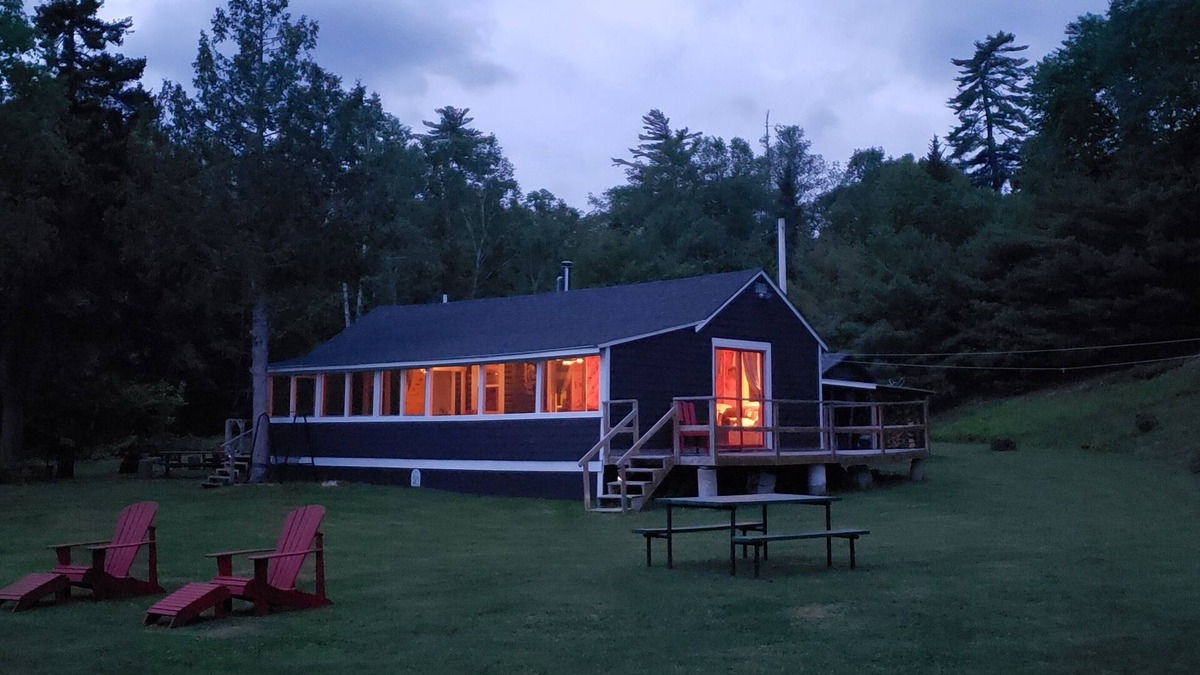Rangeley Cabin | Quiet Lakeside Rangeley Lake Cabin