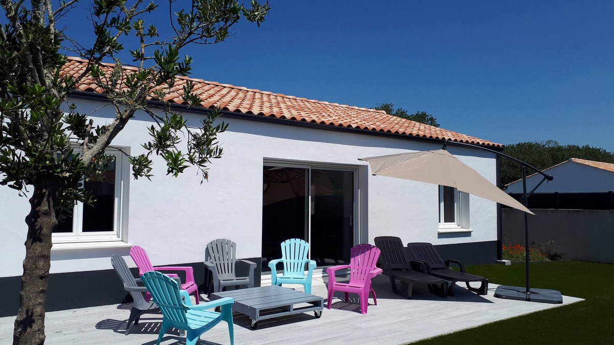 Notre-Dame-de-Monts House | Quiet new house 900m from the beach