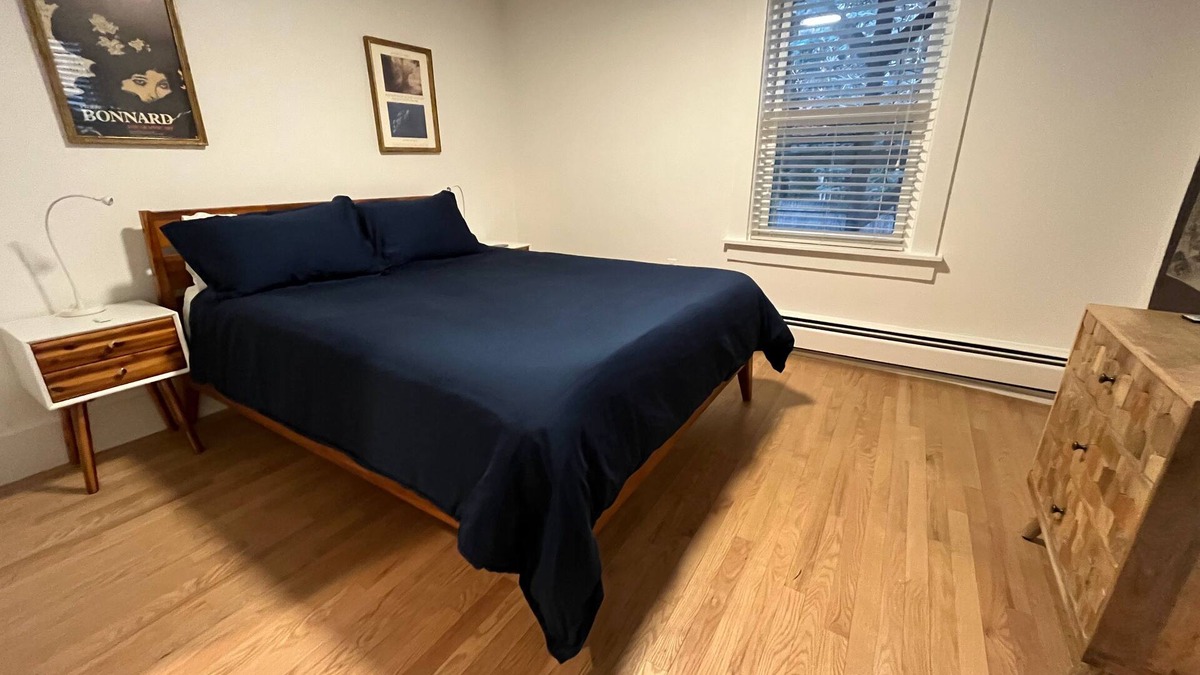 Central Square Apartment | Quiet, private 1 bedroom garden apt near Harvard/MIT, sleeps 4 adults + 1 infant