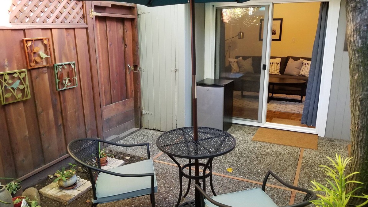 Los Gatos Apartment | Quiet Private Los Gatos Cottage C