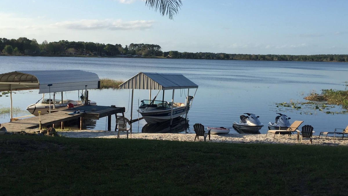Candler House | Quiet Rural Private Lakefront Home~90 Ft. Shoreline~Large Property Ample Parking