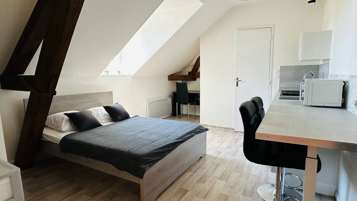 Old Town Apartment | Quiet Studio 11 with Wifi and Parking Troyes