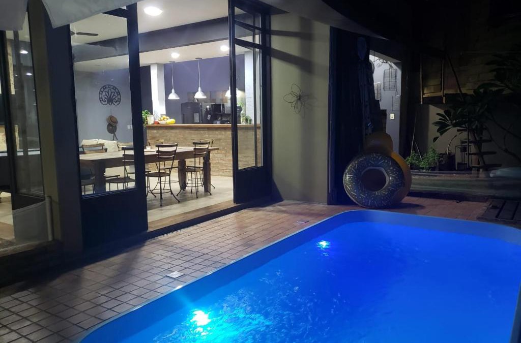 Brotas House | Quintal Secreto com Piscina Aquecida