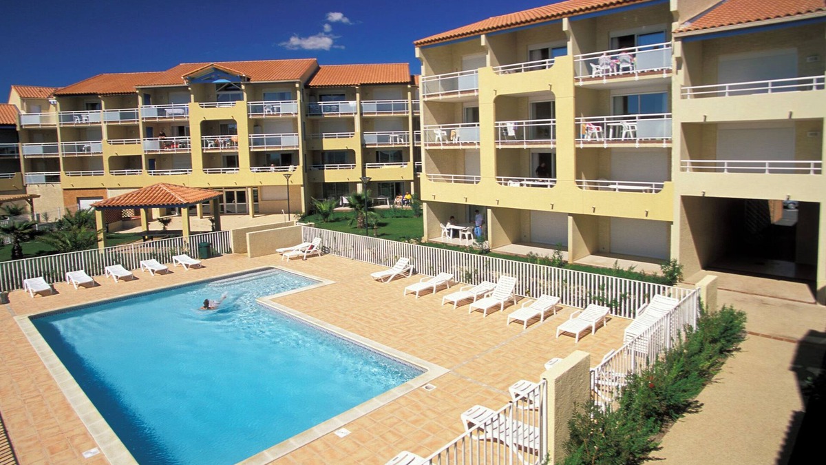 Valras-Plage Apartment | Résidence Alizea Beach 3p6 sea view
